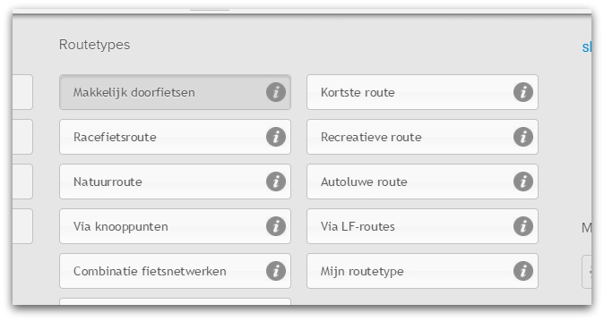 Routetypes